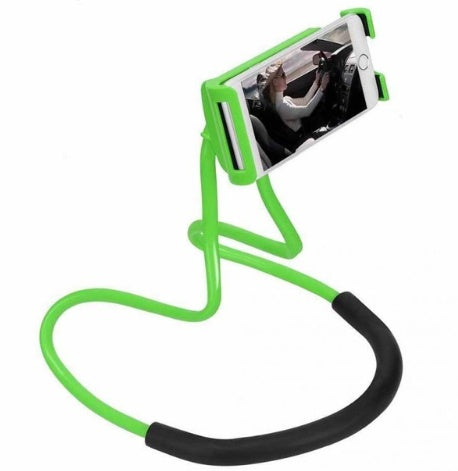 Compatible With Apple, New Support For Flexible Mobile Phone Hanging Neck Massagers Massagers Lazy Neck Lace Xiaomi Smartphone Stand For IPod