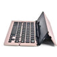 Compatible with Apple, Compatible with Apple , Universel Sclim En Aluminium Pliable Sans Fil Bluetooth Clavier Pour IOS Windows Android Tablette Ou SmartPhone Pour iPad Samsung