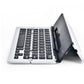 Compatible with Apple, Compatible with Apple , Universel Sclim En Aluminium Pliable Sans Fil Bluetooth Clavier Pour IOS Windows Android Tablette Ou SmartPhone Pour iPad Samsung