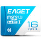 EAGET T1 Micro SD Card 64GB 32GB 16GB Memory Card 128GB TF Card Class10 UHS-I 80MB S Microsd   Memory Card For Smartphone